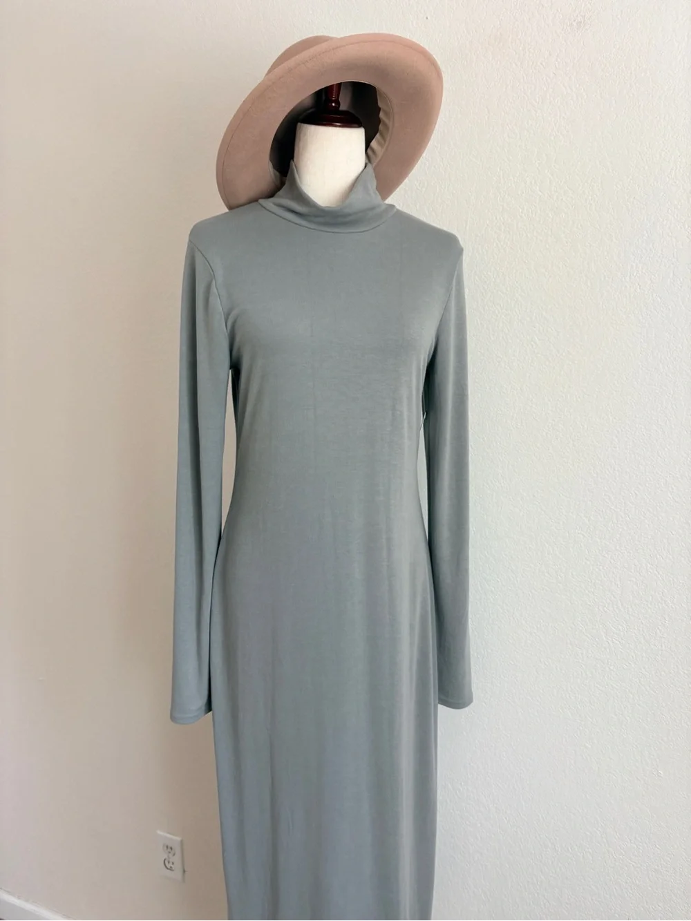 NWT Free People Free-est Mockneck Midi Dress
